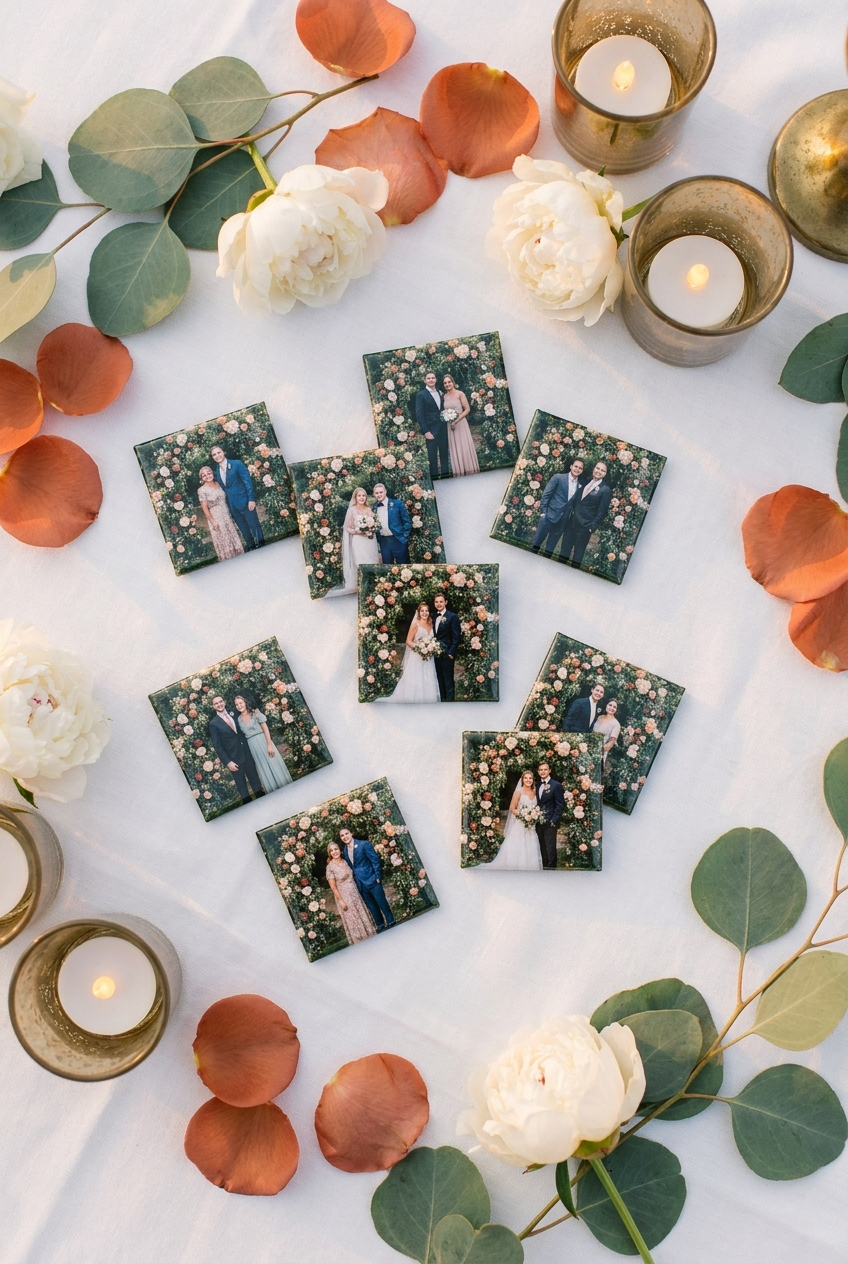 The Wedding Favor Experience Guests Will Never Forget: Live Custom Magnet Booths