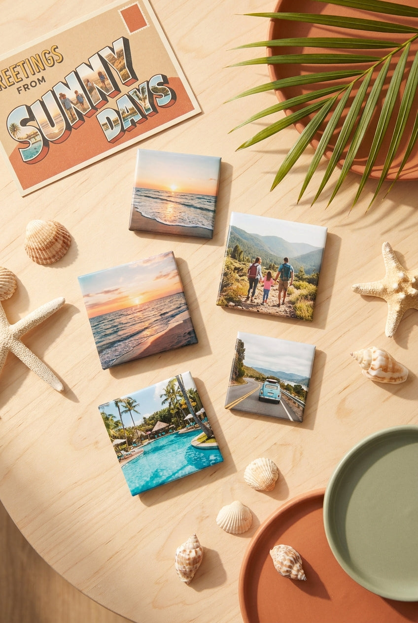 Family Vacation Photo Magnets: A Fun Summer Tradition Worth Starting